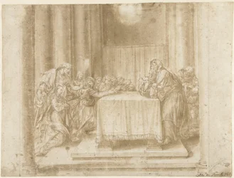 De opdracht in de tempel