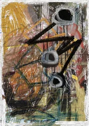 Abstracte stedelijke uitingen