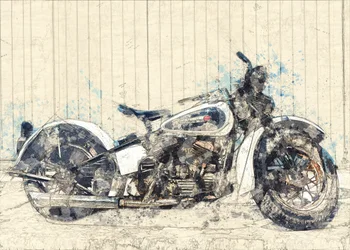 Klassieke motorkunst