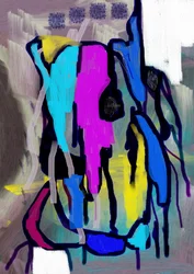 Levendige abstracte vormen