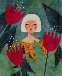 De eigenzinnige junglevrouw