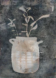 Rustieke potplanten