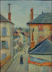 Uitzicht op Lagny-sur-Marne