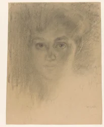 Gezicht van een vrouw