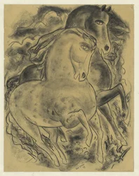 Twee paarden
