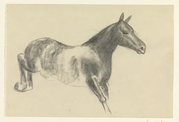 Bokkend paard