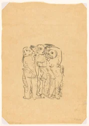 Drie gratiën (schets)