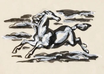 Galopperend Paard
