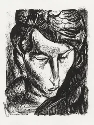 Portret van een onbekende vrouw (ca. 1891–1941)