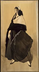 Ida Rubinstein, portret van de Russische danseres Ida Rubinstein