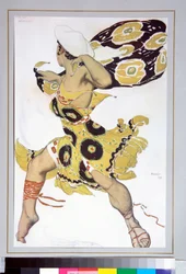 Phobos. Kostuum voor het ballet 
