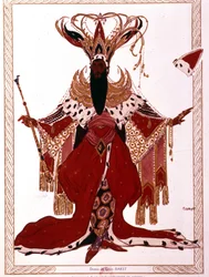 Richard Strauss ""La Légende de Joseph"" Opera de Paris, Mei 1914. Kostuum van Leon Bakst