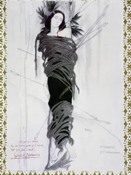 San Sebastian - Aquarel door Bakst en zin door D