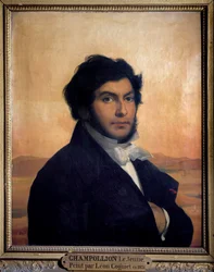 Portret van Jean-Francois Champollion, Franse egyptoloog