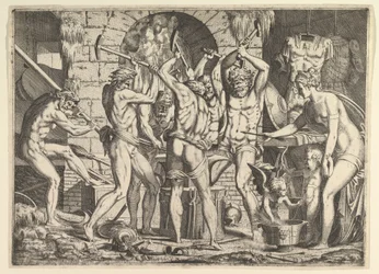 Venus in de smidse van Vulcanus, 1546-47
