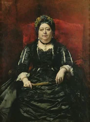 Portret van Madame Leopold Stern, 1879