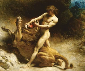 Samsons jeugd, 1891