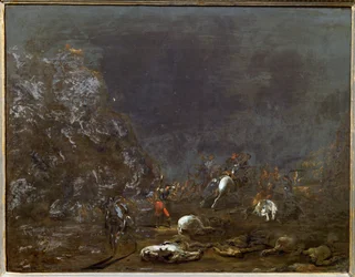 Nachtelijk gevecht tussen Nederlandse en Spaanse troepen