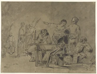 Petrus verloochent Christus
