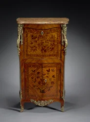 Schrijfmeubel met Neerklapbaar Front, ca. 1765-1775
