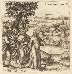 Christus Vermaant Zijn Discipelen