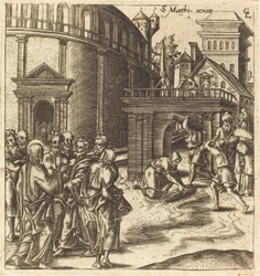 Christus Veroordeelt de Schriftgeleerden en Farizeeën