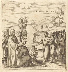 Christus Geneest een Dove Man
