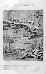 De val van Phaeton, 1615