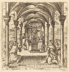 Zacharias en de Engel van de Heer