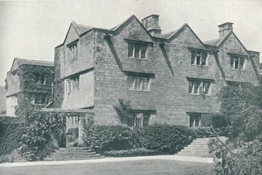 Eyam Hall, Derbyshire, ca. 1907