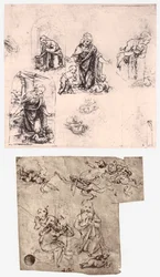 Aanbidding van het Kind, ca. 1483