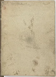 Vogelvluchtcode, c. 1505-06, papieren manuscript, cc. 18, Omslag IV