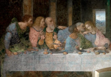 Detail van Het Laatste Avondmaal