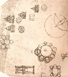 Tekening van kerkelijke architectuur, ca. 1472-1519