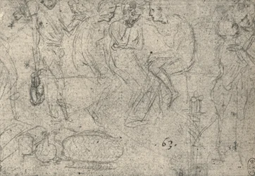Groep Figuren in Gesprek, ca. 1480 1945