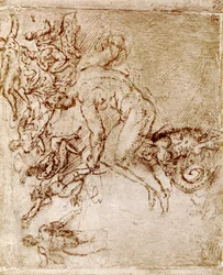 Pen- en inkttekeningen van Leonardo Da Vinci