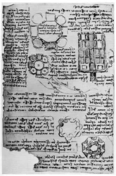 Schets voor Kasteel Romorantin, 1517-1518 1954