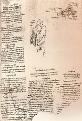Schets van een piek in Armenië, en een schetskaart van Armenië, ca. 1472-ca. 1519, 1883