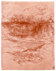 Storm in de Alpen, c1503-1505