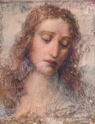 Studie voor het hoofd van Christus voor Het Laatste Avondmaal, ca. 1495