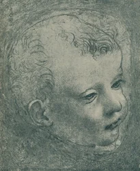 Studie van een kinderhoofd, 1482-1483