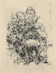 Maagd en Kind met St. Anne, ca. 1480, 1945