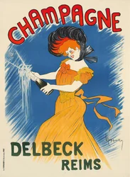 Champagne Delbeck, ca. 1902