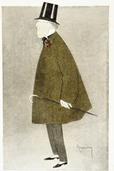 Jacques Doucet (1853-1929), Franse modeontwerper, bekend om zijn elegante jurken van lichte doorschijnende materialen in over elkaar aangebrachte pastelkleuren.