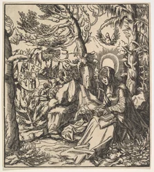 Sint Ita van Toggenburg, uit de Habsburgse heiligen, 1516-18