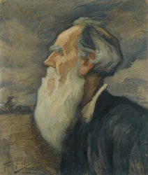 Portret van Leo Tolstoy