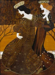Ladenkast, ca. 1908, door Leopold Bauer, detail
