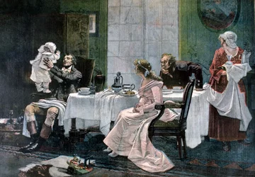 De lunch van Camille Desmoulins, 1892