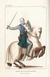 Aimery de Guillaume Berard, Franse ridder, condottiere en commandant van het Florentijnse leger in de slag bij Campaldino