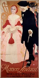 Manon Lescaut. 1909 (poster)